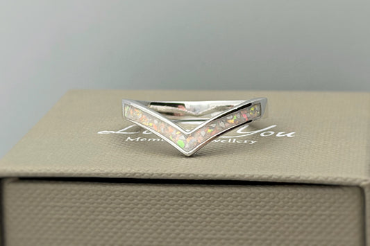 925 Silver Wishbone Ring