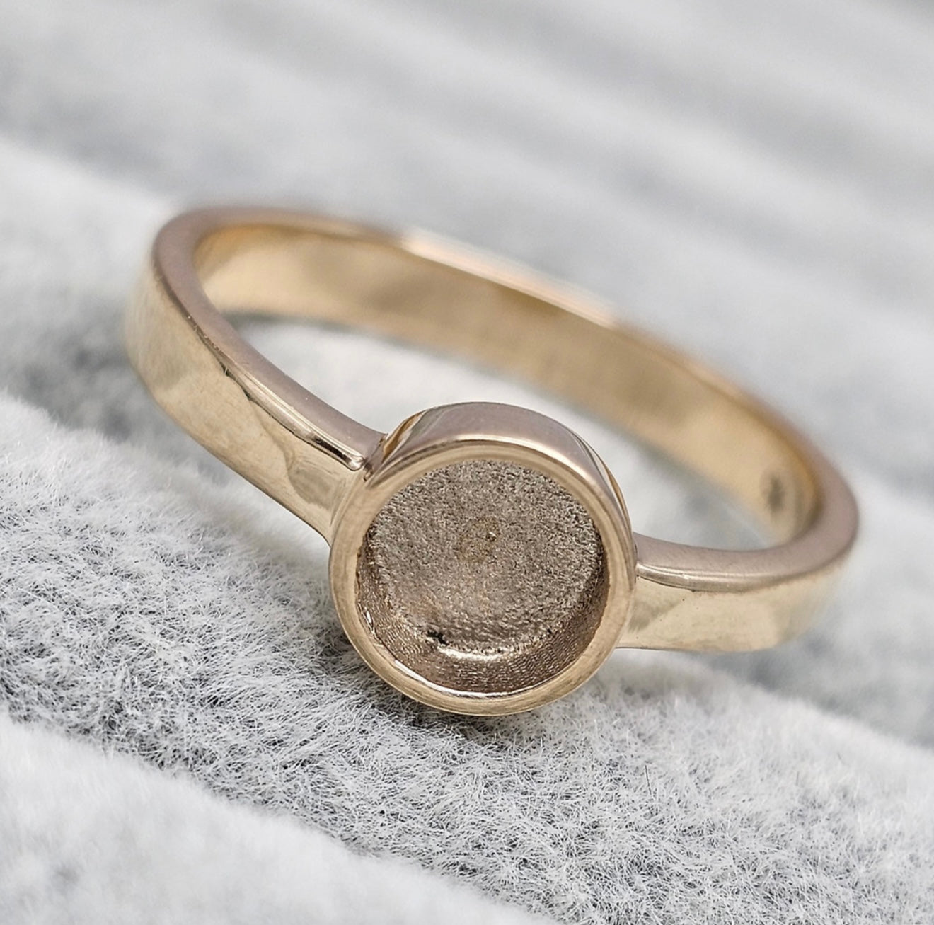 925 Silver Simple Round Ring