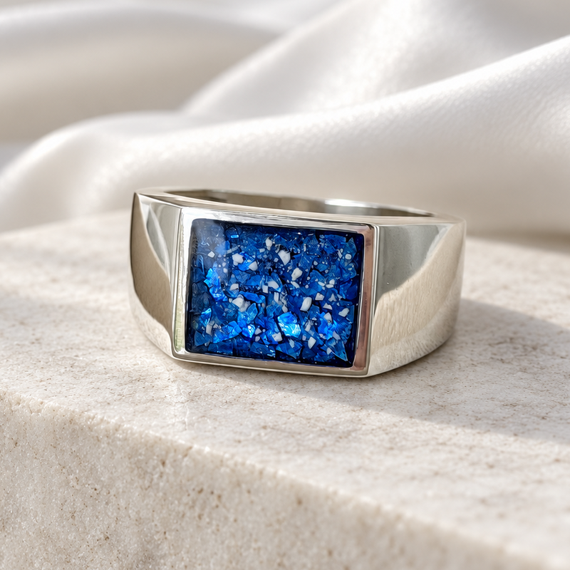 Gent’s Rectangular Stone Signet Ring