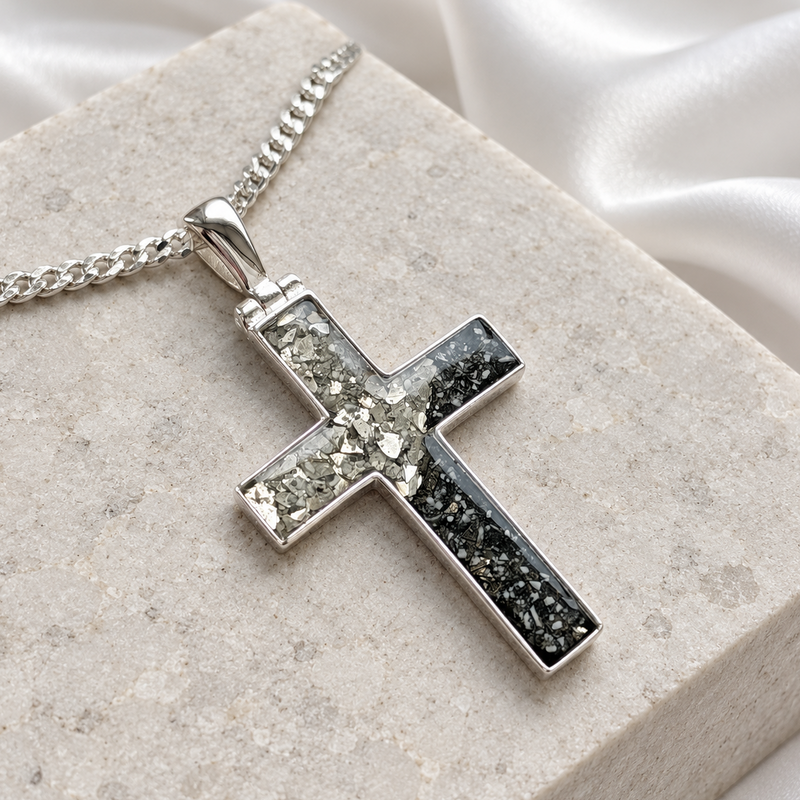 925 Silver Large Crucifix Pendant