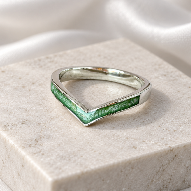 925 Silver Wishbone Ring