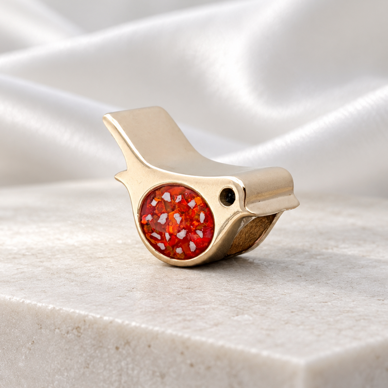 9K Gold Robin Charm